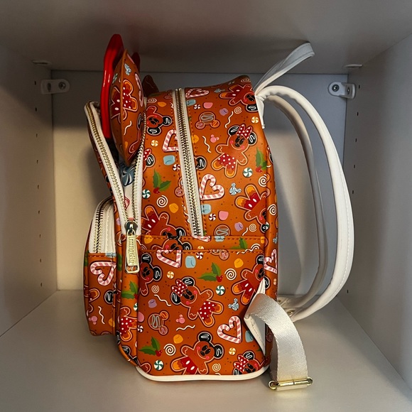 Mickey & Minnie Gingerbread Backpack & Ear Bundle - Picture 6 of 9